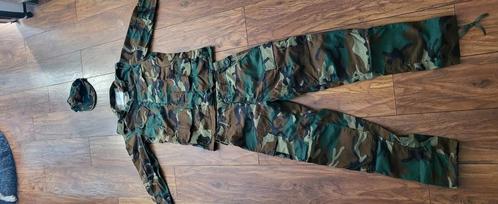 Leger pak compleet Jas+Broek+Pet, Kleding | Heren, Overige Herenkleding, Nieuw, Ophalen of Verzenden