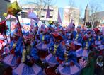 carnavalspakken loopgroep Amerikaans circus, Kleding | Dames, Carnavalskleding en Feestkleding, Ophalen, Zo goed als nieuw, Maat 38/40 (M)