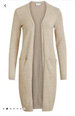Nieuw lang vest Vila Noos maat L, Verzenden, Beige, Vila, Maat 42/44 (L)