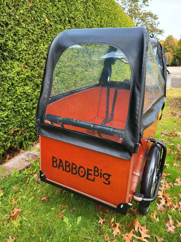 Babboe big elektrische bakfiets, Fietsen en Brommers, Fietsen | Bakfietsen, Gebruikt, Overige merken, 4 kinderen of meer, Elektrisch