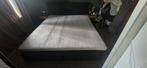 gratis antraciet boxspring 180 bij 200, Huis en Inrichting, Ophalen, Zo goed als nieuw