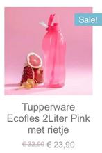 Tupperware Eco Fles 2 Liter - Ideaal voor Onderweg!, Ophalen of Verzenden, Nieuw, Overige typen