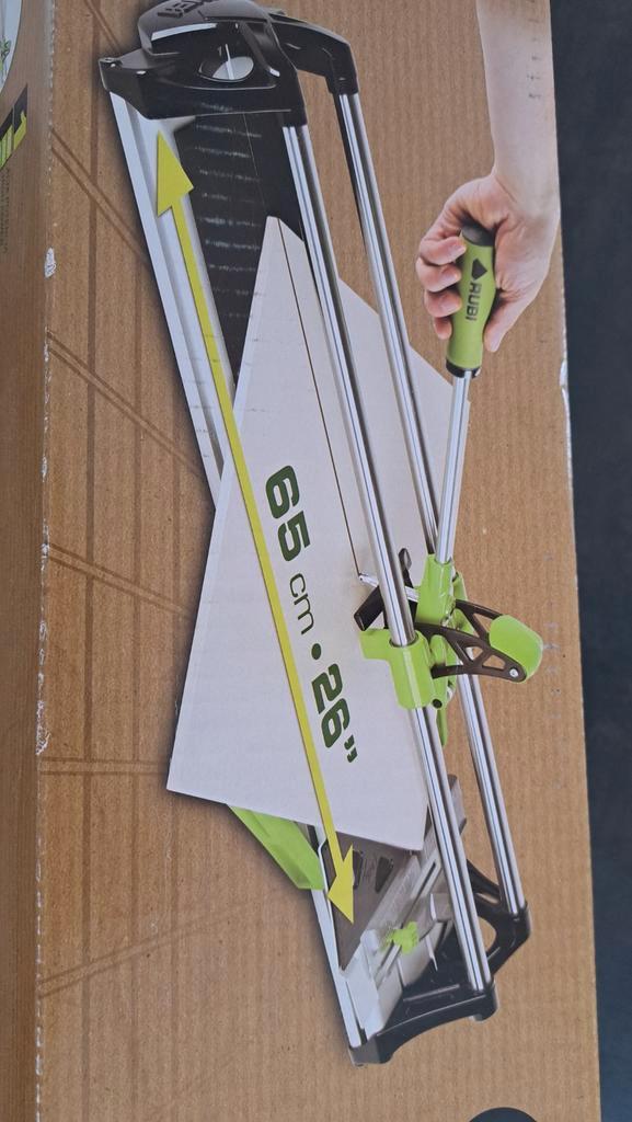 Tegelsnijder Rubi Maxima 65 cm, Doe-het-zelf en Verbouw, Gereedschap | Handgereedschap, Ophalen