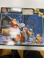 King Puzzel 1000 stukjes - Kerstman, Ophalen of Verzenden, 500 t/m 1500 stukjes, Zo goed als nieuw, Legpuzzel