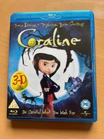 3D Blu-ray Coraline, Overige genres, Ophalen of Verzenden, Zo goed als nieuw