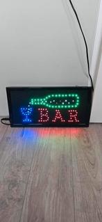 Bar led lichtbak 25x48cm leuk voor in mancave, Verzamelen, Ophalen of Verzenden, Gebruikt, Lichtbak of (neon) lamp