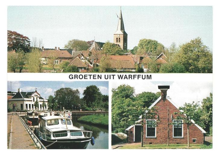 975320 Warffum Groningen Nette oude kaart Onbeschreven, Verzamelen, Ansichtkaarten | Nederland, Ongelopen, Groningen, 1960 tot 1980