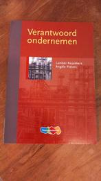 Verantwoord ondernemen ISBN: 9789055745074, Verzenden, Beta, Zo goed als nieuw, HBO