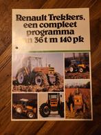 Tractor folder Renault trekkers 36 t/m 140 pk, Boeken, Catalogussen en Folders, Ophalen of Verzenden, Zo goed als nieuw