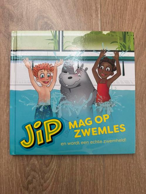 Boek Ernestien Honning - Jip mag op zwemles, Boeken, Kinderboeken | Jeugd | onder 10 jaar, Zo goed als nieuw, Ophalen of Verzenden