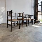 Vintage bobbin chair / Franse  hoekstoel, Antiek en Kunst, Ophalen