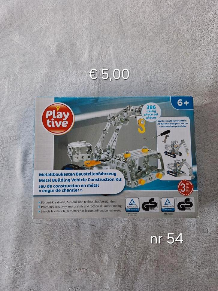 Constructieset tbv goed doel, Kinderen en Baby's, Speelgoed | Educatief en Creatief, Gebruikt, Ophalen of Verzenden