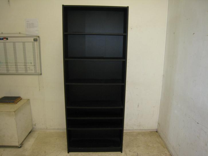 Billy kast zwart, hoog 202, breed 80, diep 28, Huis en Inrichting, Kasten | Overige, Gebruikt