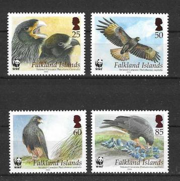 Falklandeilanden Michel 976-979 postfris WWF beschikbaar voor biedingen