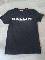 T shirt Ballin' Amsterdam. Pure White mt s, Zwart, Ophalen of Verzenden, Gedragen, Ballin