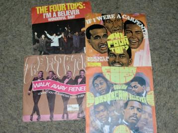 The Four Tops Tamla Motown 4X 7", 45 RPM, Singles 1968/1969 beschikbaar voor biedingen