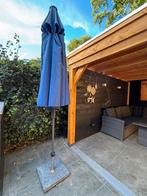 Parasol inclusief voet, Tuin en Terras, Ophalen, Zo goed als nieuw, Parasolvoet, 3 tot 4 meter