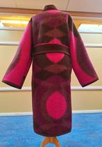 handgemaakte kimono dekenjas vintage boho hippie upcycling, Ophalen of Verzenden, Zo goed als nieuw, Maat 42/44 (L), Paars