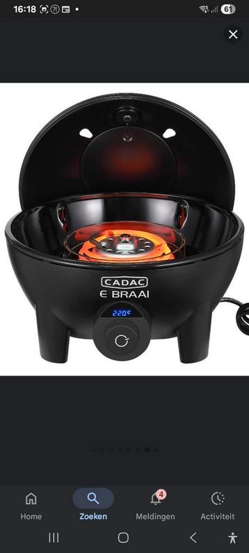 CADAC ELECTRISCHE BBQ 5840, nieuw in doos, incl. draagtas beschikbaar voor biedingen