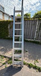 Excelsior 3x9 uitschuifladder, Doe-het-zelf en Verbouw, Ladders en Trappen, Ophalen, Gebruikt, Ladder, Opvouwbaar of Inschuifbaar