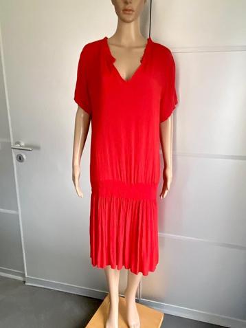 F1015 Nieuw: RBLZ Rebels: maat L=42/44 jurk jurkje rood beschikbaar voor biedingen