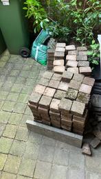 Gratis ophalen klinkers cirkel en recht, Tuin en Terras, Tegels en Klinkers, Ophalen, Gebruikt, Klinkers, 10 m² of meer