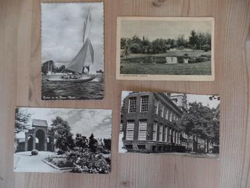4 oude Ansichtkaarten Friesland ansichtkaart beschikbaar voor biedingen