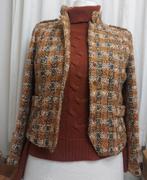 Vintage Scarva Jasje Maat M, Maat 38/40 (M), Bruin, Scarva, Ophalen of Verzenden