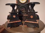 Antiek marmeren klok set., Antiek en Kunst, Ophalen