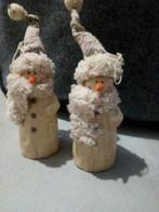 sneeuwpop decoratie hanger - kersthanger 2 stuks, Diversen, Kerst, Gebruikt, Ophalen of Verzenden