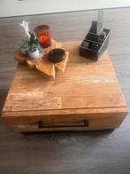 Robuuste salontafel met lade, Huis en Inrichting, Tafels | Salontafels, Ophalen, Gebruikt