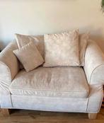 Mooie, zachte loveseat - Fluweel, Ophalen, 75 tot 100 cm, Zo goed als nieuw, 100 tot 125 cm