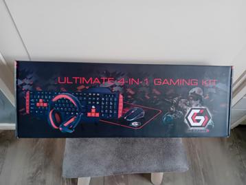 Nieuw Gembird Gmb Gaming Set 4in1 Umg4-02 beschikbaar voor biedingen