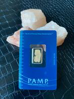Pamp goudbaar 2,5 gram, Postzegels en Munten, Edelmetalen en Baren, Verzenden, Goud