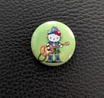 Hello Kitty Punk Button / Pin 25mm, Ophalen of Verzenden, Nieuw, Figuurtje, Button