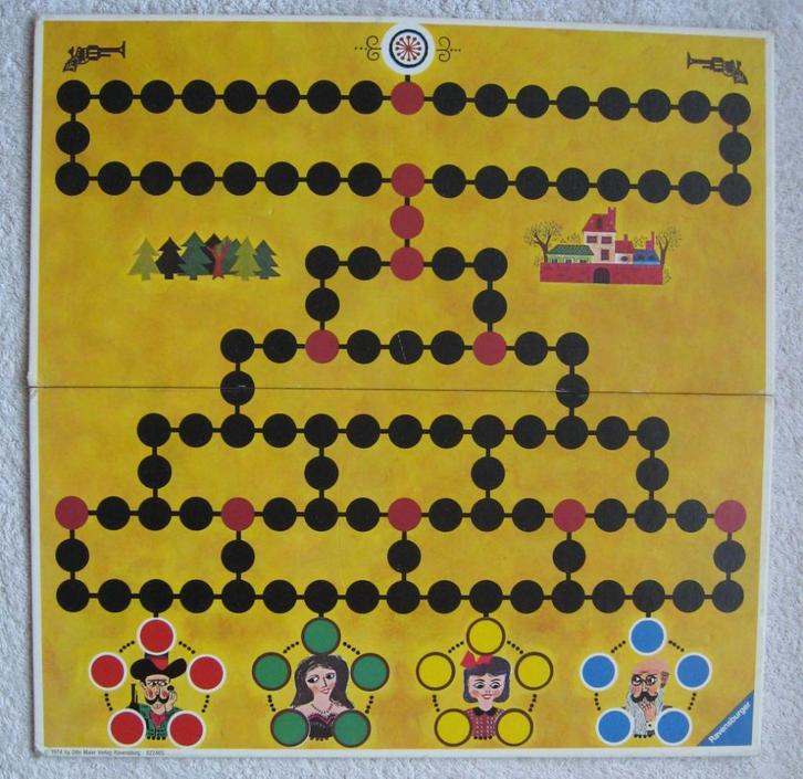 spel-ONDERDELEN Ganzenbord/ Disney/Doolhof / en meer, Hobby en Vrije tijd, Gezelschapsspellen | Overige, Gebruikt, Verzenden