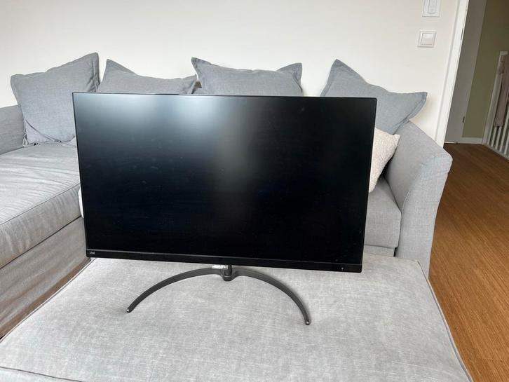 27 inch Philips Monitor + Docking Station, Computers en Software, Monitoren, Gebruikt, 60 Hz of minder, HDMI, Gaming, LED, Ultra HD (4K)
