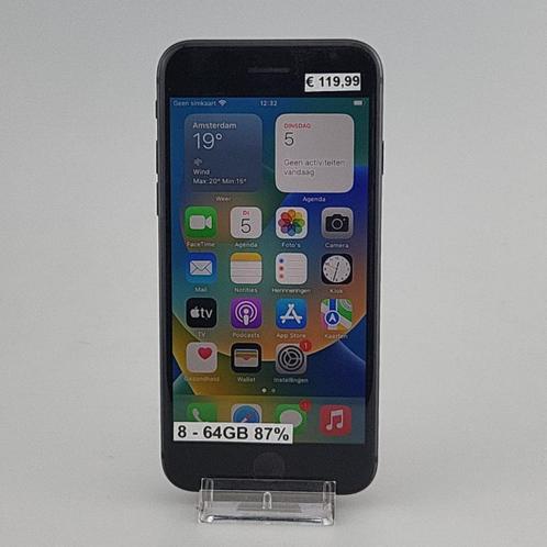 iPhone 8 64GB Space Gray, Telecommunicatie, Mobiele telefoons | Apple iPhone, Zo goed als nieuw