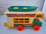 Fisher Price camper vintage, Ophalen of Verzenden, Gebruikt, Auto of Voertuig