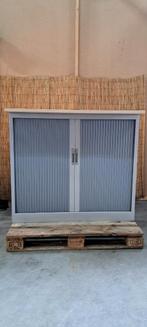 Metalen Roldeurkast met Slot, Huis en Inrichting, Kasten | Roldeurkasten en Archiefkasten, Ophalen, Gebruikt, G, 100 tot 150 cm