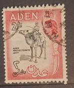 Aden Postzegel, Ophalen of Verzenden, Gestempeld, Midden-Oosten