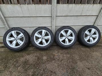 Velgenset Audi Q5 235 55 19 5x112 continental zomerbanden beschikbaar voor biedingen