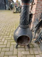 Gietijzeren terraskachel, Tuin en Terras, Ophalen, Gebruikt, Vuurkorf
