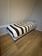 2 Ikea eenpersoons boxsprings - z.g.a.n., Ophalen, 90 cm, Eenpersoons, Wit