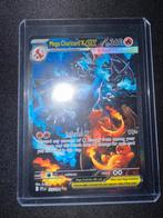 Mega Charizard EX Phantasmal Flames - PSA 10 Kandidaat!, Ophalen of Verzenden, Zo goed als nieuw, Losse kaart, Foil