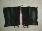 Chaps Suède echt leer maat M, Dieren en Toebehoren, Paardrijkleding, Ophalen, Gebruikt, Schoeisel