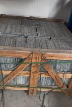 Te koop: Grote partij leisteen tegels en platen op pallets, Ophalen, Nieuw, Terrastegels, Natuursteen