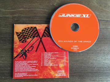 Cd Promo Junkie XL Big Sounds Of The Drags GESIGNEERD Tom H beschikbaar voor biedingen