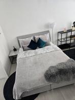 Luxe Boxspring Queensize, Ophalen, Tweepersoons, Zo goed als nieuw, 200 cm