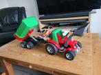 New Kids Bruder trekker met kiepwagen, Kinderen en Baby's, Speelgoed | Speelgoedvoertuigen, Onbekend, Ophalen of Verzenden, Zo goed als nieuw